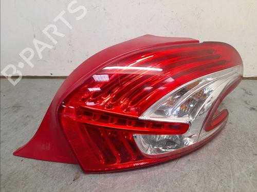Used Right taillight PEUGEOT 208 I (CA_, CC_) 1.6 HDi (92 hp) 15076478