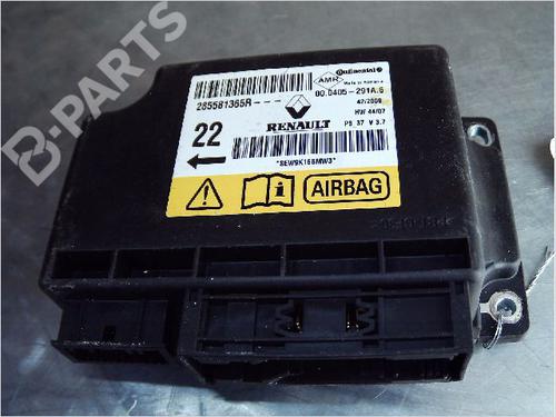 Kollisjonspute styreenhet RENAULT MEGANE III Hatchback (BZ0/1_, B3_) 1.5 dCi (106 hp) 9872822