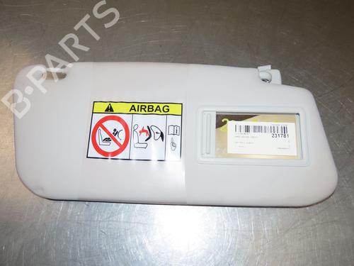 Used Right sun visor FIAT 500L (351_, 352_) 1.4 (199LYB1B) (95 hp) 18129453