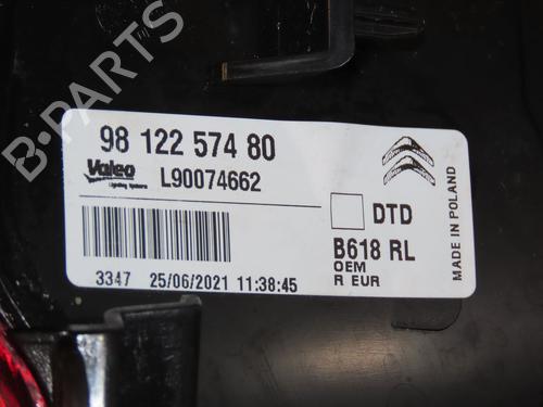 Right taillight CITROËN C3 III (SX) 1.2 PureTech 82 | BP30691796C35