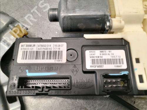 Used Front right window mechanism RENAULT LAGUNA III (BT0/1) 2.0 dCi (BT01, BT08, BT09, BT0E, BT0K, BT12, BT1C, BT1D,... (150 hp) 32873820