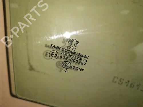 Front right door window PEUGEOT 3008 I MPV (0U_) 1.6 HDi | BP14857818C19 