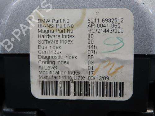 Used Instrument cluster MINI MINI (R50, R53) Cooper (116 hp) 19161956