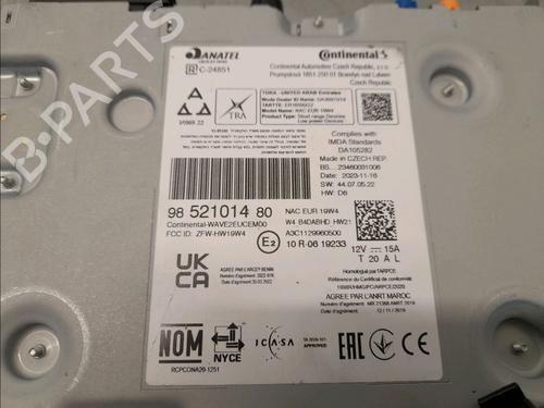 Radio CITROËN C3 AIRCROSS II (2R_, 2C_) 1.5 BlueHDi 110 | BP30714599E6