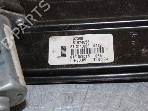 Used Front left window mechanism FIAT 500L (351_, 352_) 1.4 (199LYB1B) (95 hp) 25451204