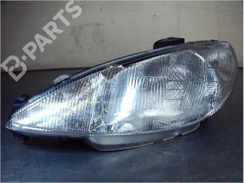 Used Left headlight PEUGEOT 206 Hatchback (2A/C) 1.6 i (89 hp) 11131288