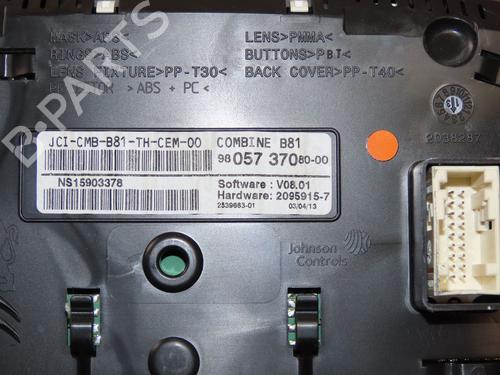 Instrument cluster CITROËN DS5 2.0 HDi 165 | BP22366571C47