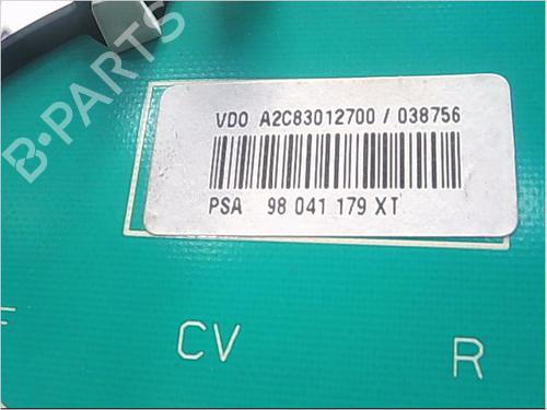 Kombiinstrument CITROËN C3 II (SC_) 1.2 VTi 82 (82 hp) 9407283