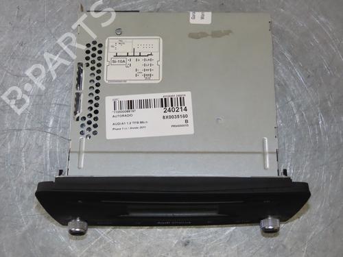 Radio AUDI A1 (8X1, 8XK) 1.2 TFSI | BP22366643E6 