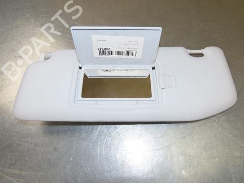 Left sun visor PEUGEOT 2008 I (CU_) 1.2 VTi (82 hp) 18129474