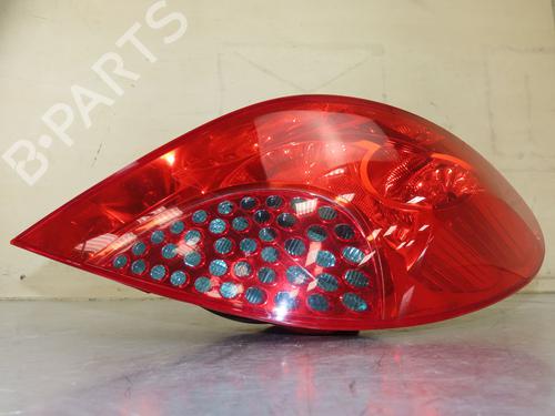 Used Right taillight PEUGEOT 207 (WA_, WC_) 1.6 HDi (90 hp) 18248551