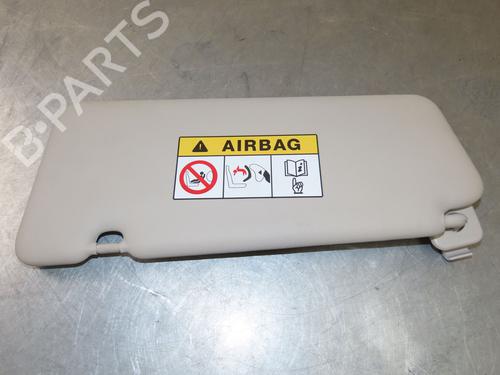 Right sun visor RENAULT CAPTUR I (J5_, H5_) 0.9 TCe 90 | BP19326422I2