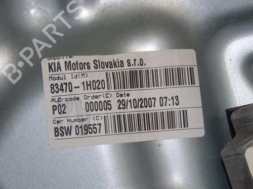 Rear left window mechanism KIA CEE'D SW (ED) 1.6 CRDi 90 | BP16955872C24