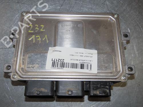 Engine control unit (ECU) PEUGEOT 208 I (CA_, CC_) 1.2 VTI 82 | BP18666829M57 