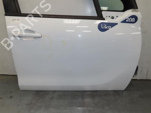 Right front door PEUGEOT 208 I (CA_, CC_) 1.2 VTi 68 / PureTech 68 | BP26608535C3 