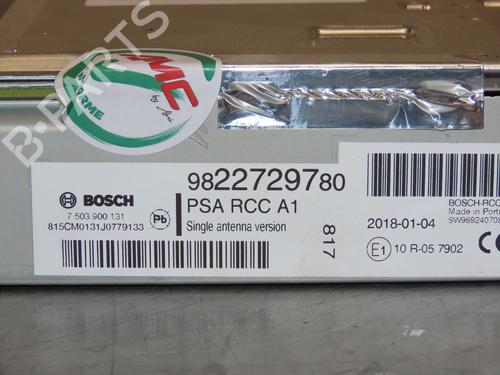 Radio PEUGEOT 208 I (CA_, CC_) 1.2 VTI 82 | BP29739402E6 