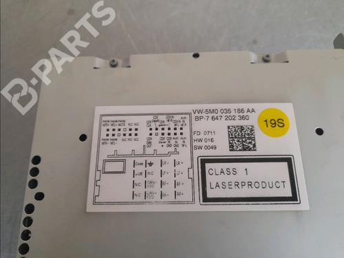 Radio VW GOLF PLUS V (5M1, 521) 1.4 TSI | BP11738071E6 