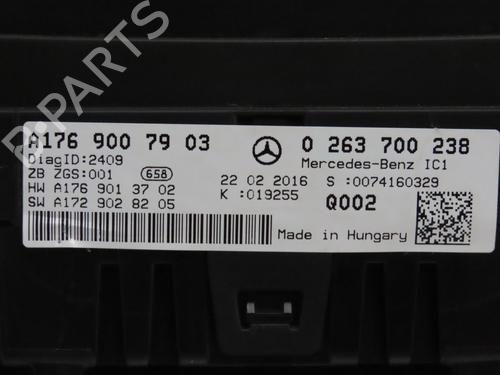 Instrument cluster MERCEDES-BENZ A-CLASS (W176) A 160 (176.041) | BP27856790C47 - Image 5