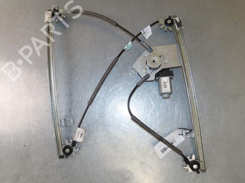 Used Front right window mechanism RENAULT CLIO III (BR0/1, CR0/1) 1.5 dCi (C/BR0G, C/BR1G) (68 hp) 28593437