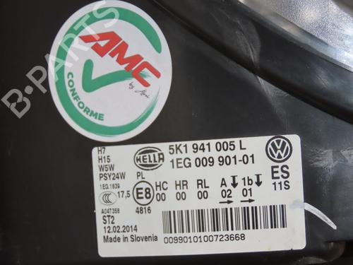 Left headlight VW GOLF VI Variant (AJ5) 1.6 TDI | BP38005433C28 - Image 5