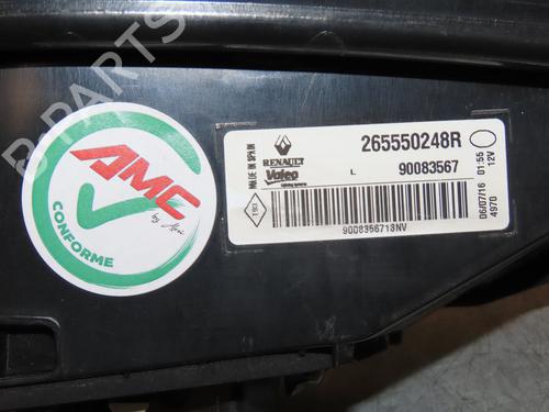 Left tailgate light RENAULT MEGANE IV Hatchback (B9A/M/N_) 1.5 dCi 110 (B9A3) | BP31241087C79 