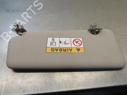 Right sun visor RENAULT CLIO IV (BH_) 0.9 TCe 90 (BHNF, BHMA, BHMH, BHJK, BHJR) | BP25749925I2 