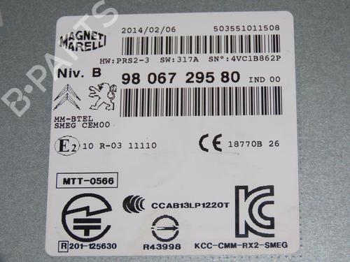 Radio PEUGEOT 208 I (CA_, CC_) 1.2 VTI 82 | BP24185808E6 