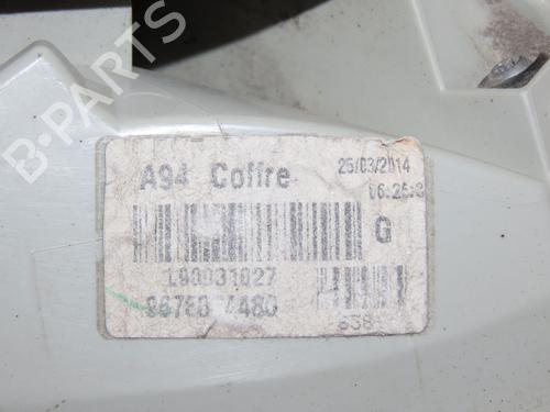 Left tailgate light PEUGEOT 2008 I (CU_) 1.6 HDi | BP29622402C79 