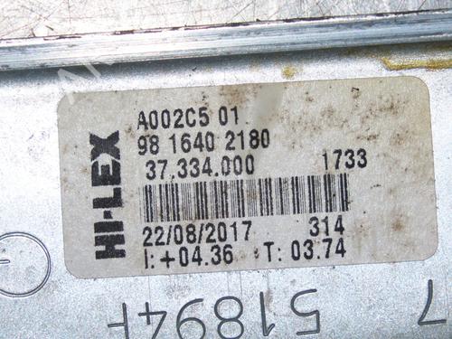 Front left window mechanism PEUGEOT 208 I (CA_, CC_) 1.2 VTI 82 | BP22366986C22 