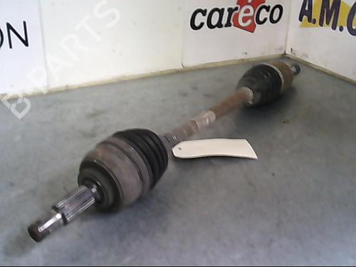 Used Left front driveshaft RENAULT CLIO III (BR0/1, CR0/1) 1.2 16V (BR02, BR0J, BR11, CR02, CR0J, CR11) (75 hp) 12521555