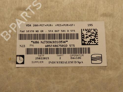 Interior roof SEAT LEON (5F1) 1.2 TSI | BP18896270I12 