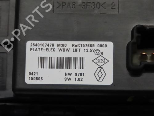 Used Left front window switch RENAULT KADJAR (HA_, HL_) 1.5 dCi 110 (HLA3) (110 hp) 19161988