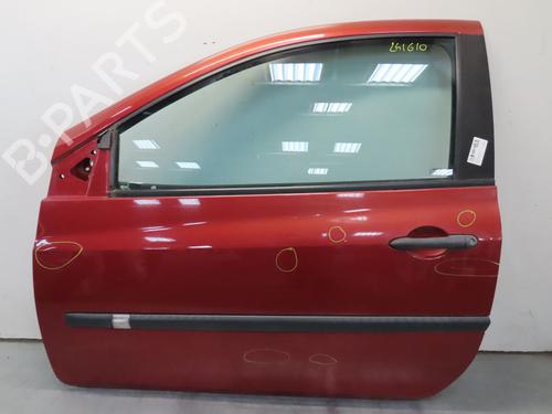 Used Left front door RENAULT CLIO III (BR0/1, CR0/1) 1.6 16V (BR05, BR0B, BR0Y, BR15, BR1J, BR1M, BR1Y, CR0B,... (112 hp) 20077485