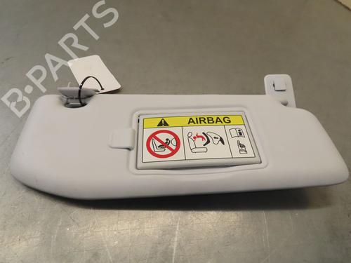 Used Right sun visor PEUGEOT 208 I (CA_, CC_) 1.5 BlueHDI 100 (102 hp) 25749926
