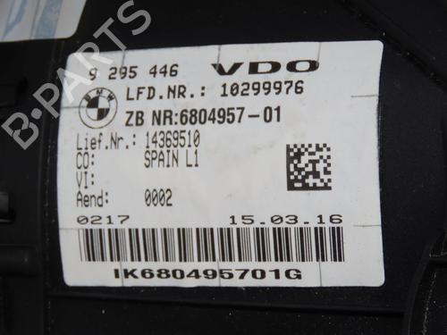 Used Instrument cluster Instrument cluster BMW X1 (F48) xDrive 20 d (190 hp) 36486815 36486815