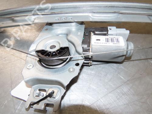 Front left window mechanism PEUGEOT 207 (WA_, WC_) 1.4 HDi | BP18663163C22 