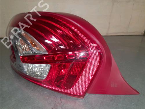 Used Left taillight PEUGEOT 208 I (CA_, CC_) 1.2 VTI 82 (82 hp) 12606604