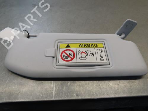 Right sun visor PEUGEOT 208 I (CA_, CC_) 1.2 VTI 82 | BP24707110I2