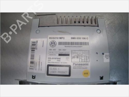 Used Radio VW POLO V (6R1, 6C1) 1.2 (60 hp) 9409305