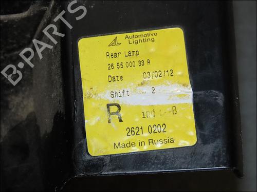 Right taillight DACIA DUSTER (HS_) 1.5 dCi (HSMC) | BP22367899C35 