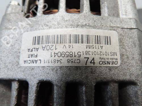 Alternator FIAT 500 (312_) 1.2 (312AXA1A) | BP24966125M7 
