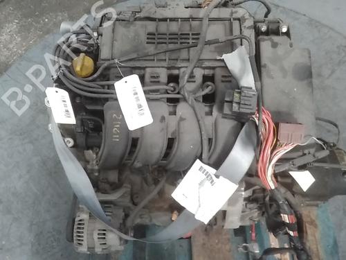 Motor RENAULT TWINGO I (C06_) 1.2 16V (C06C, C06D, C06K) (75 hp) 10906804