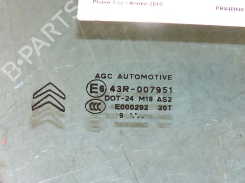 Used Front right door window CITROËN C3 II (SC_) 1.6 HDi 90 (90 hp) 22848268