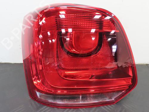 Used Left taillight VW POLO V (6R1, 6C1) 1.2 (60 hp) 19104022