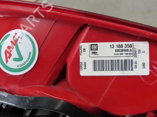 Left taillight OPEL CORSA D (S07) 1.3 CDTI (L08, L68) | BP32487174C34