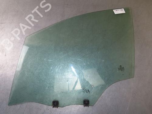 Used Front left door window PEUGEOT 208 I (CA_, CC_) 1.6 HDi (92 hp) 23646832