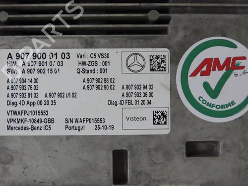 Radio MERCEDES-BENZ SPRINTER 4-t Van (B907, B910) 414 CDI RWD (907.643, 907.645, 907.647) | BP36790936E6 - Image 2