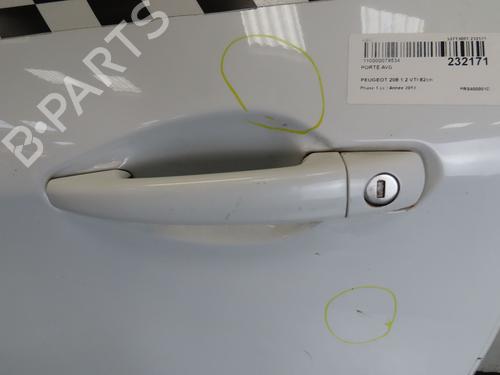 Left front door PEUGEOT 208 I (CA_, CC_) 1.2 VTI 82 | BP17729805C2 