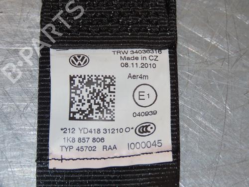 Rear right belt tensioner VW SCIROCCO III (137, 138) 1.4 TSI | BP17175044C90 
