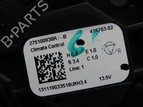 Climate control RENAULT CAPTUR II (HF_) Blue dCi 115 (HFAD) | BP29759540I5 